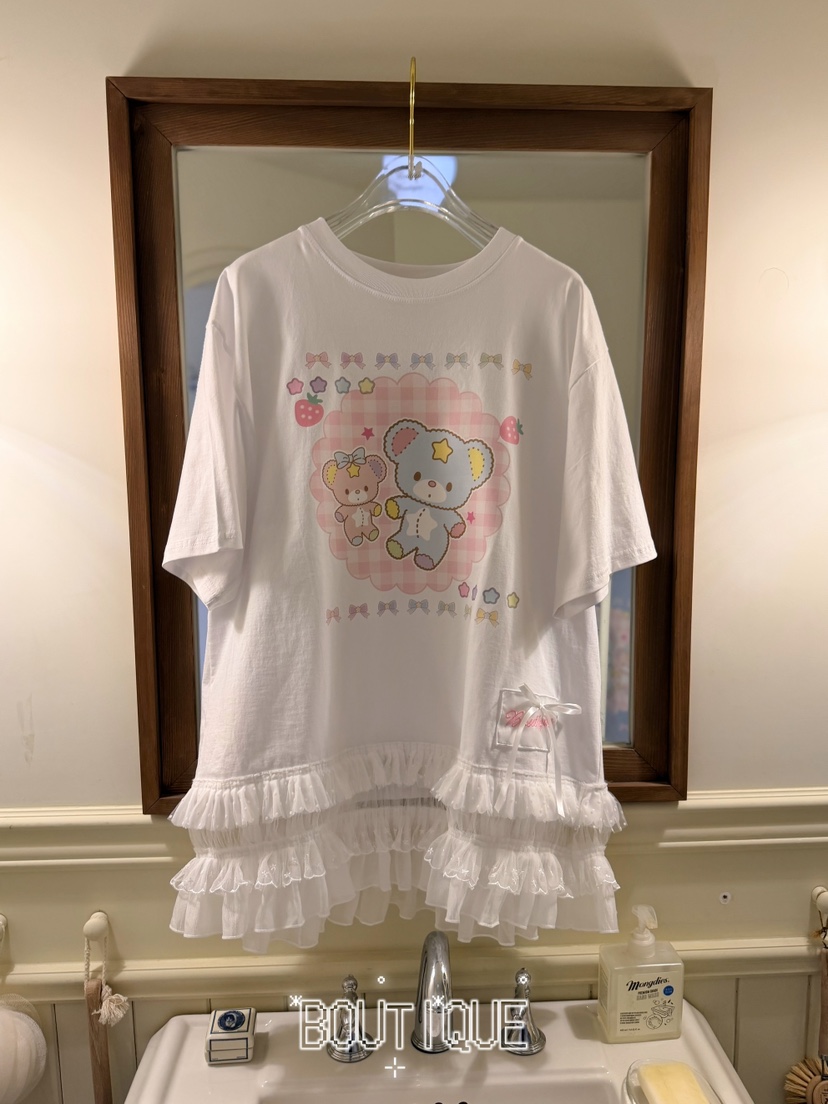 BOUTIQUE-L韓國直郵實拍女裝新款休閑推薦職業時尚人氣T恤BOUTIQUE-LT恤圖色2