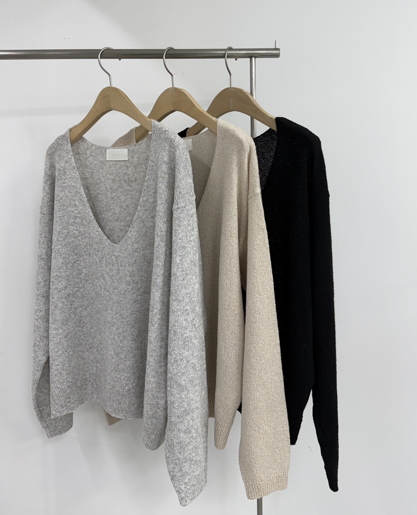 YIKHO STYLE韓國直郵實拍女士新品26春夏休閑人氣針織衫YIKHO STYLE針織衫