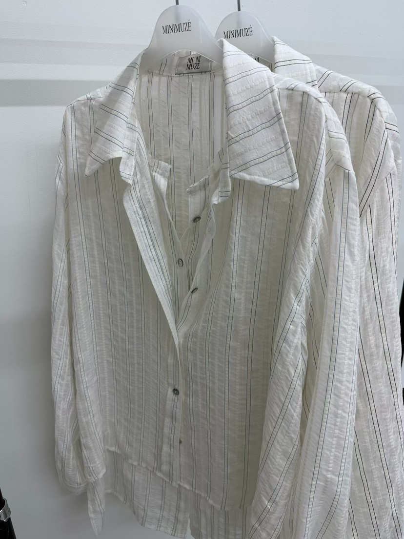 MINIMUZE韓國代購女士新款熱賣人氣26春夏時尚襯衫蕾絲衫MINIMUZE襯衫/蕾絲衫