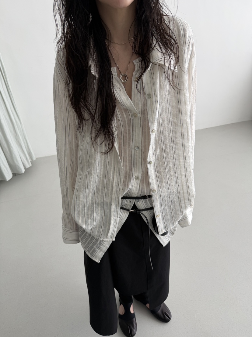 MINIMUZE韓國代購女士新款熱賣人氣26春夏時尚襯衫蕾絲衫MINIMUZE襯衫/蕾絲衫