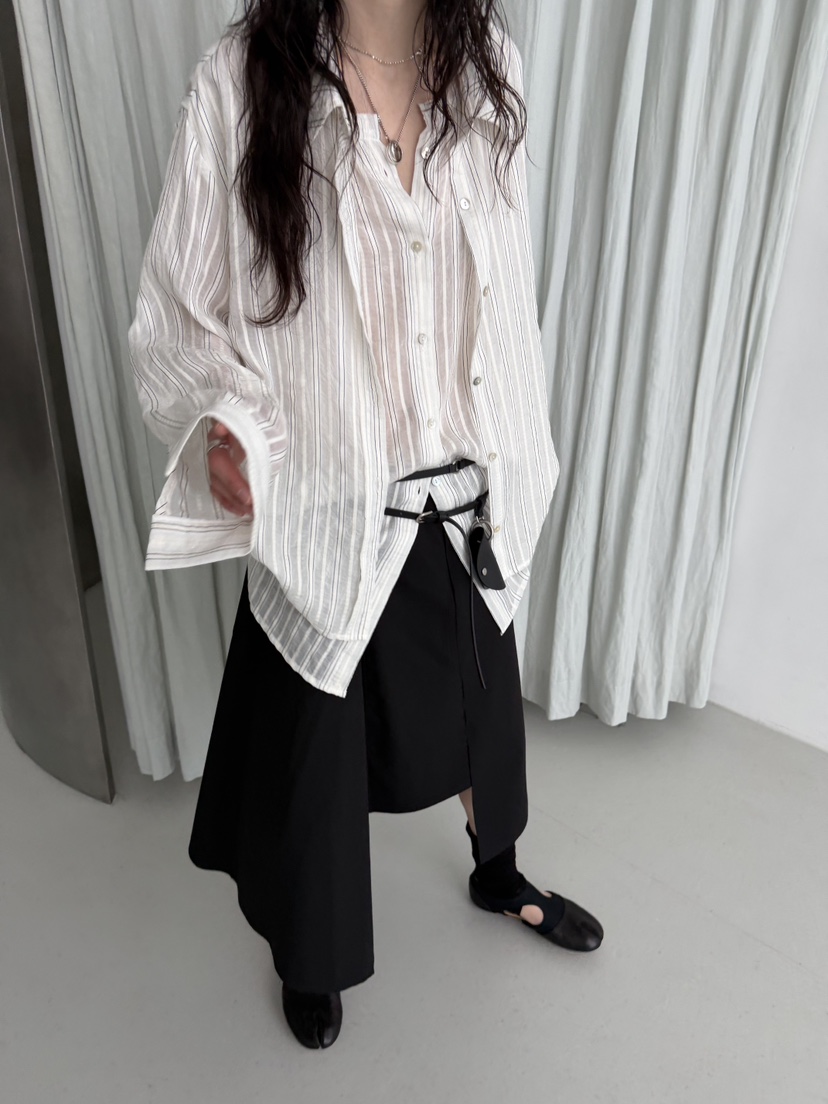 MINIMUZE韓國代購女士新款熱賣人氣26春夏時尚襯衫蕾絲衫MINIMUZE襯衫/蕾絲衫