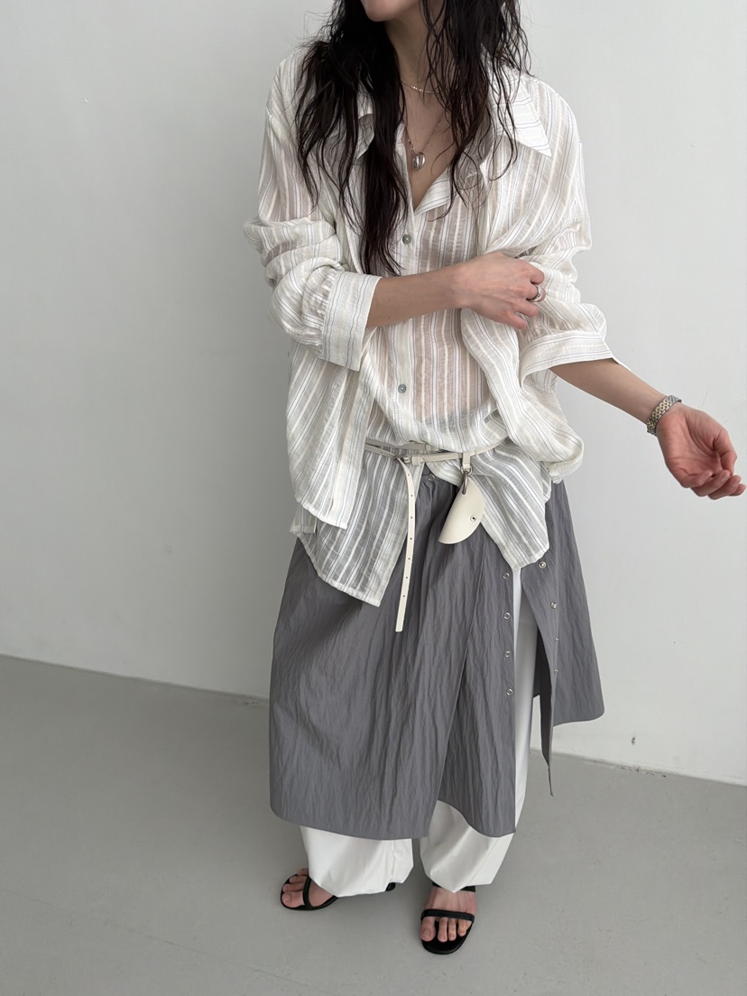 MINIMUZE韓國代購女士新款熱賣人氣26春夏時尚襯衫蕾絲衫MINIMUZE襯衫/蕾絲衫