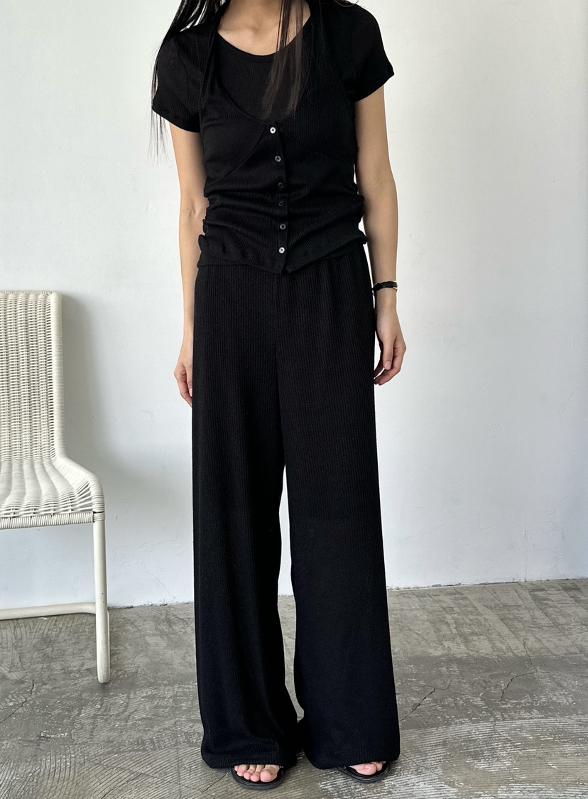 LE VASE韓國東大門代購女裝新品人氣26春夏休閑推薦休閑褲LE VASE休閑褲