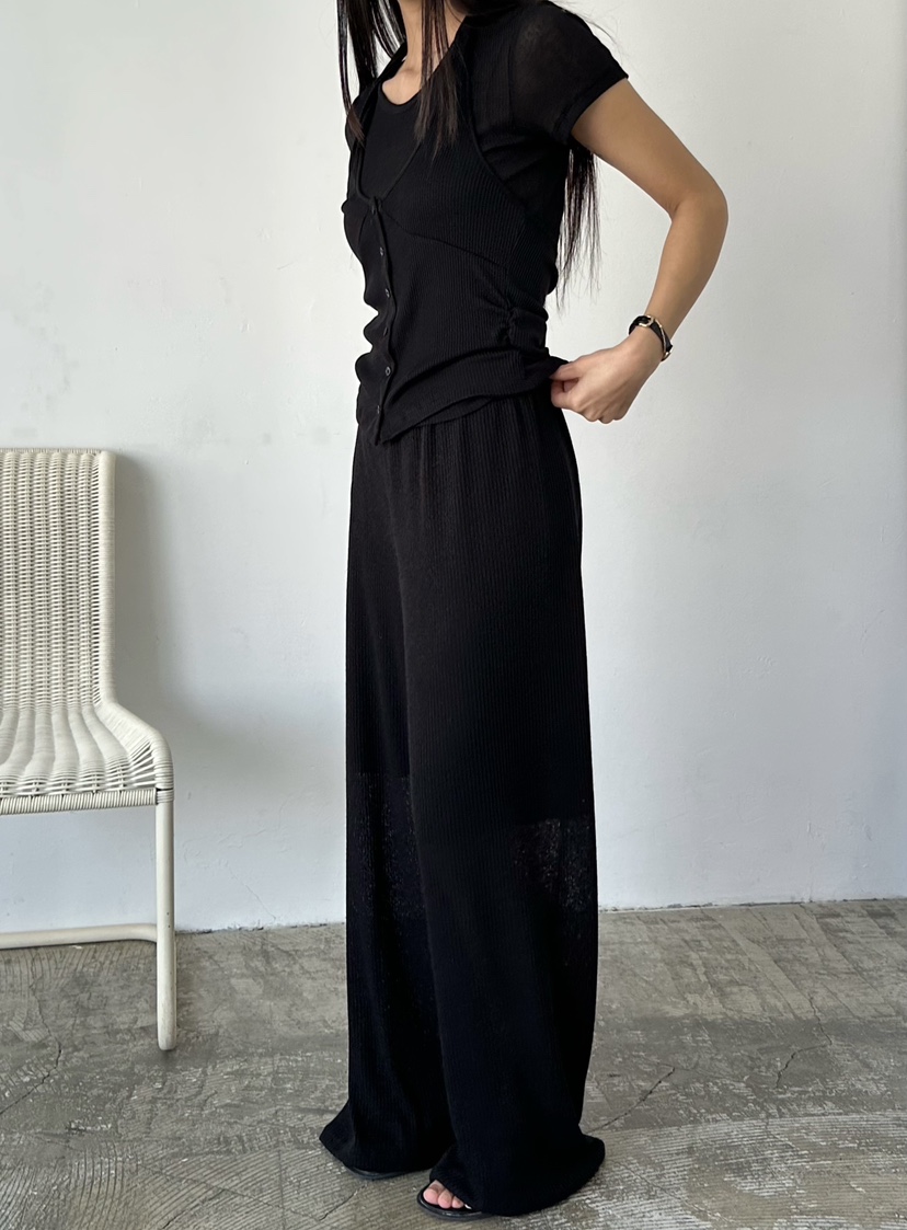 LE VASE韓國東大門代購女裝新品人氣26春夏休閑推薦休閑褲LE VASE休閑褲