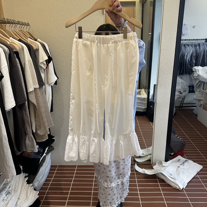 CHOI-L韓國東大門代購女裝新品休閑人氣職業推薦短褲蕾絲CHOI短褲圖色1