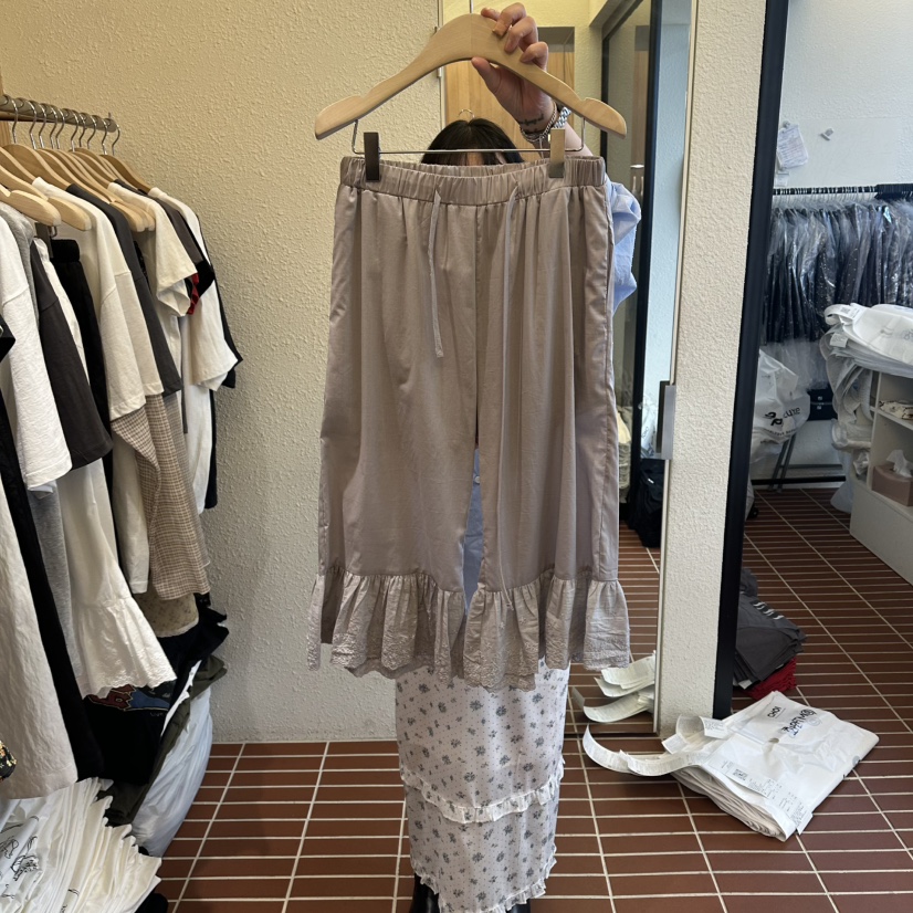 CHOI-L韓國東大門代購女裝新品休閑人氣職業推薦短褲蕾絲CHOI短褲圖色2