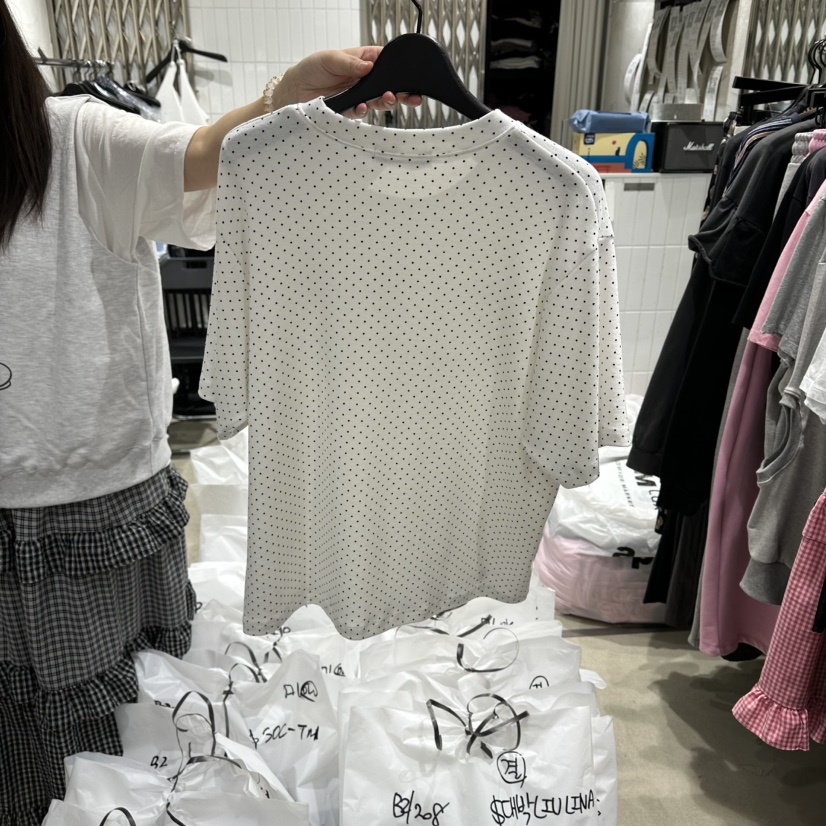 VANTA韓國東大門代購女裝新款職業人氣休閑熱賣26春夏T恤VANTAT恤