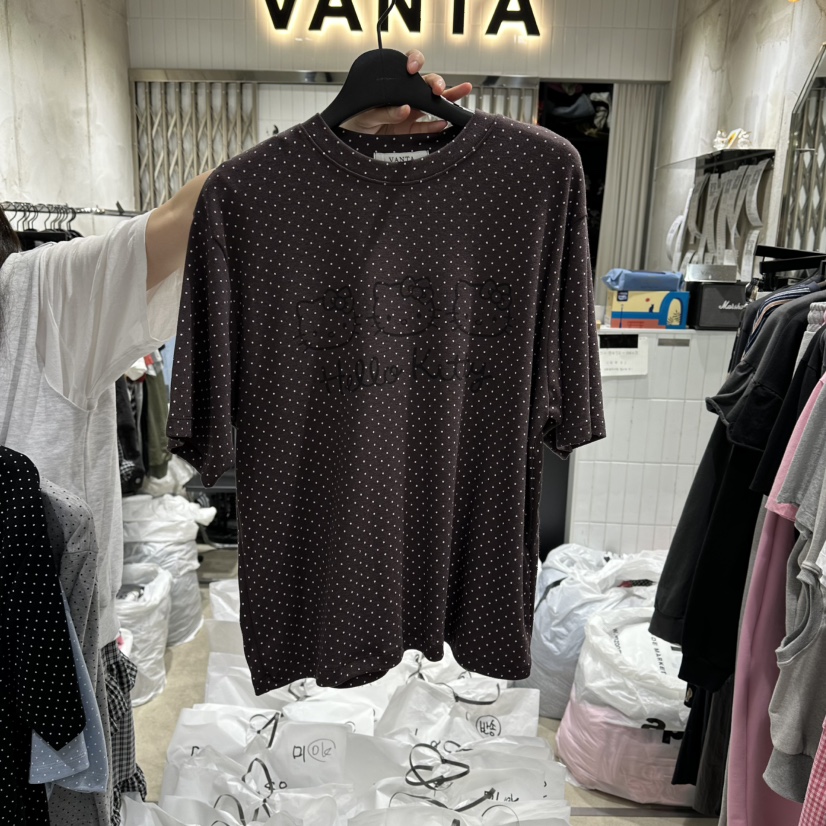 VANTA韓國東大門代購女裝新款職業人氣休閑熱賣26春夏T恤VANTAT恤圖色4