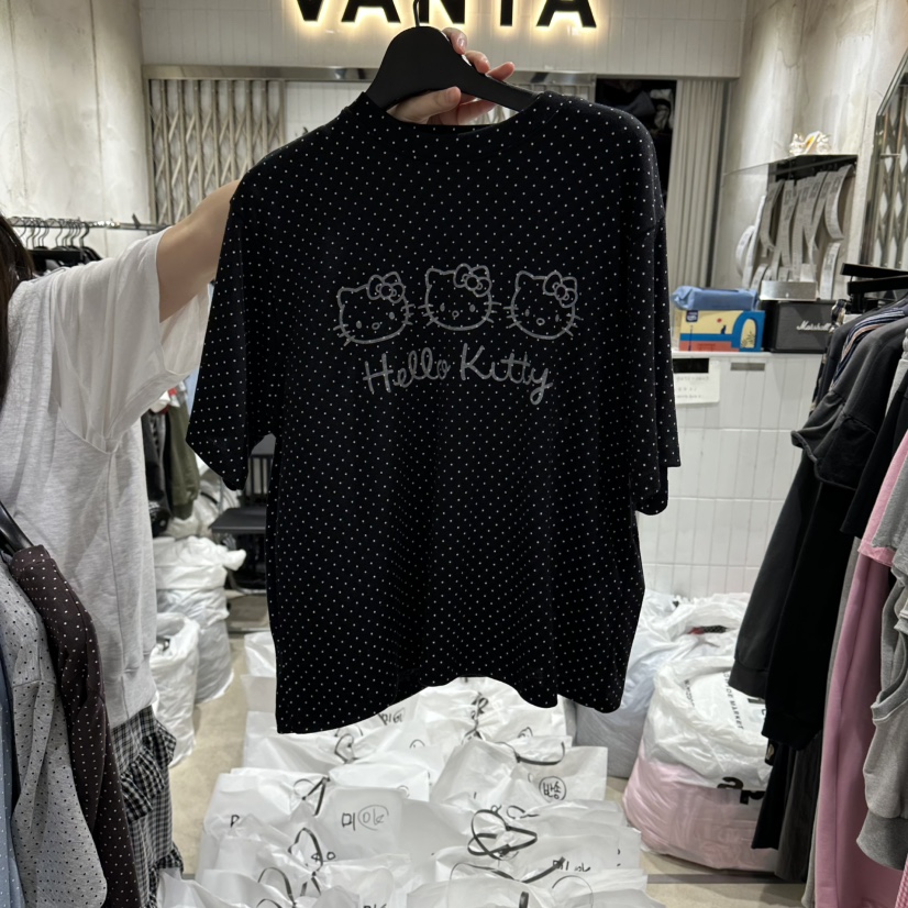 VANTA韓國東大門代購女裝新款職業人氣休閑熱賣26春夏T恤VANTAT恤圖色5