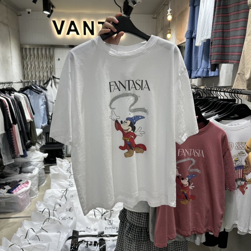 VANTA韓國直郵女裝新款職業時尚推薦人氣熱賣休閑26春夏T恤VANTAT恤圖色1