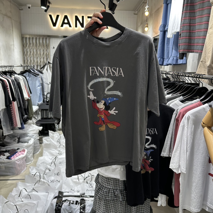 VANTA韓國直郵女裝新款職業時尚推薦人氣熱賣休閑26春夏T恤VANTAT恤圖色4