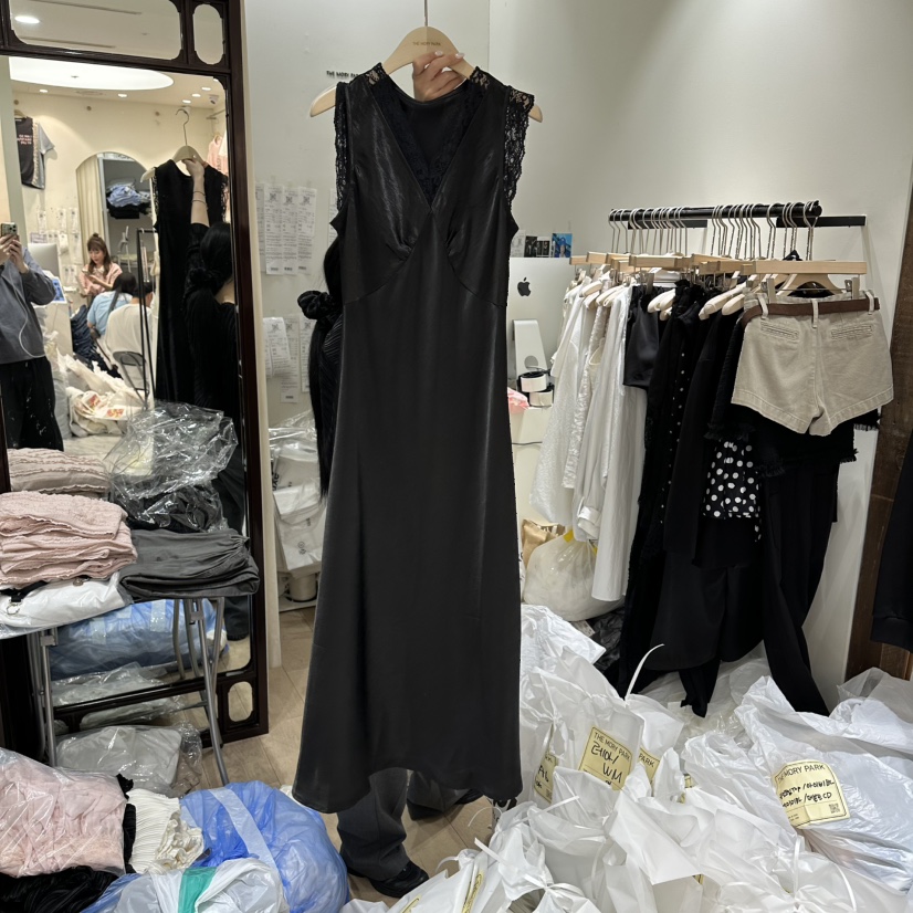 THEMORYPARK韓國東大門代購女士新品時尚休閑人氣26春夏連衣裙THE MORY PARK連衣裙圖色2