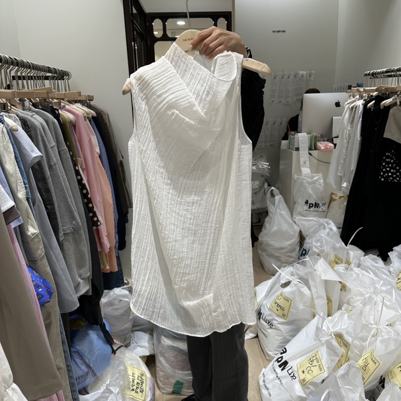 THEMORYPARK韓國東大門代購女裝新款熱賣職業人氣吊帶背心THE MORY PARK吊帶/背心圖色1