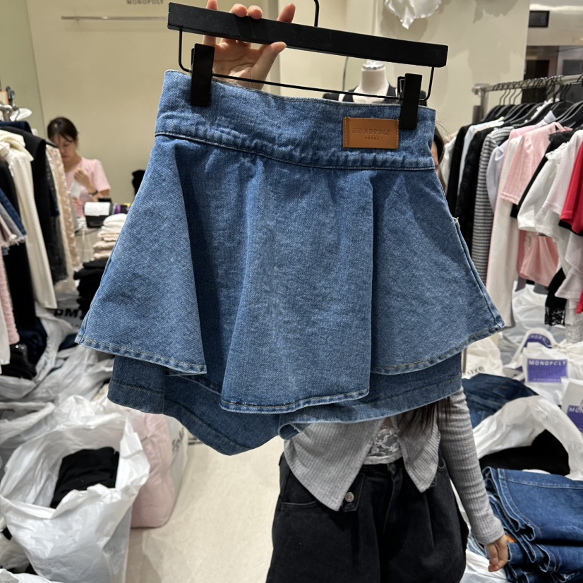 MONOPOLY韓國直郵實拍女裝新款推薦人氣26春夏時尚休閑短褲MONO_POLY短褲