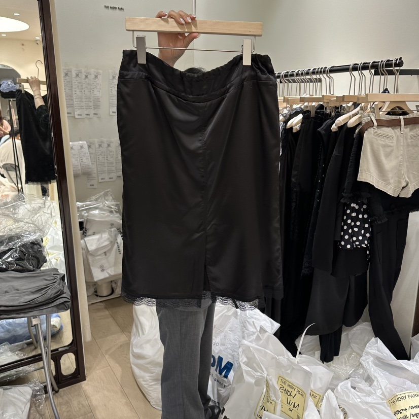 THEMORYPARK韓國代購女裝新款休閑職業推薦26春夏半身裙中短裙THE MORY PARK半身裙/中短裙