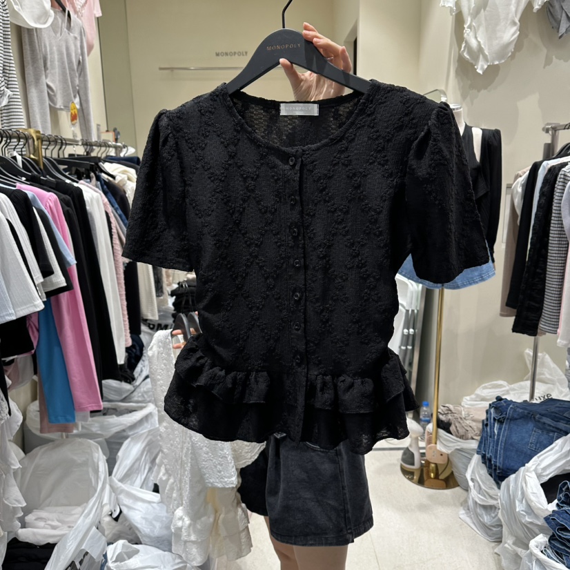 MONOPOLY韓國東大門直郵女士新品休閑26春夏推薦時尚熱賣T恤MONO_POLYT恤圖色2