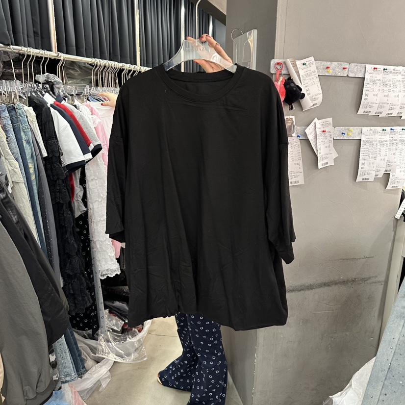 MOMAZU韓國直郵女裝新款人氣時尚熱賣推薦26春夏休閑職業T恤MOMAZUT恤圖色3