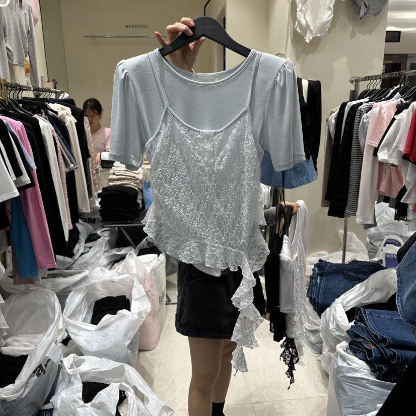 MONOPOLY韓國代購女士新款熱賣職業26春夏休閑人氣時尚套裝MONO_POLY套裝圖色2