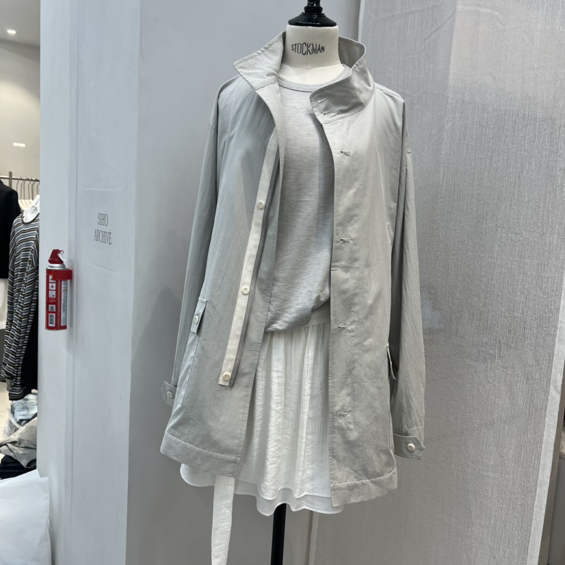 SIHO ARCHIVE韓國代購女士新款休閑熱賣職業時尚夾克口袋SIHO ARCHIVE夾克圖色1