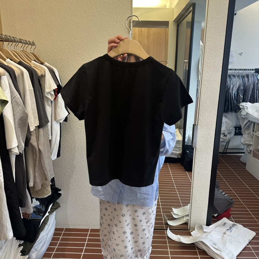 CHOI-L韓國東大門直郵女士新款推薦26春夏休閑時尚人氣T恤CHOIT恤