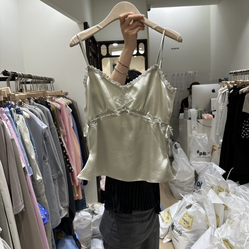 THEMORYPARK韓國直郵實拍女士新品時尚熱賣職業人氣吊帶背心THE MORY PARK吊帶/背心圖色3