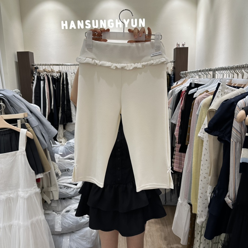 HANSUNGHYUN韓國東大門直郵女士新品熱賣26春夏打底褲鯊魚褲HANSUNGHYUN打底褲/鯊魚褲圖色1