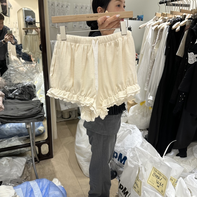 THEMORYPARK韓國直郵女士新款職業休閑熱賣人氣時尚推薦短褲THE MORY PARK短褲圖色1