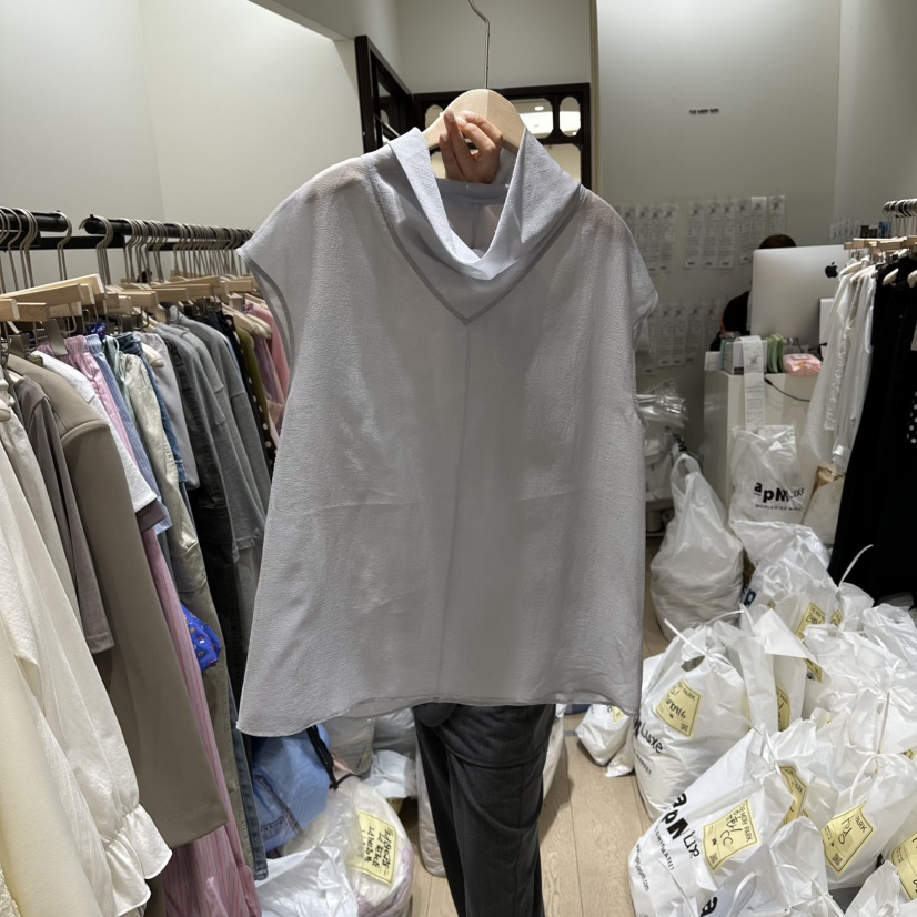 THEMORYPARK韓國代購女裝新品時尚休閑職業推薦襯衫蕾絲衫THE MORY PARK襯衫/蕾絲衫