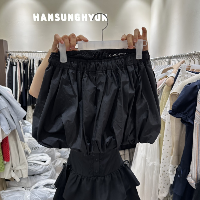 HANSUNGHYUN韓國東大門代購女裝新品人氣時尚26春夏裙褲蕾絲HANSUNGHYUN裙褲