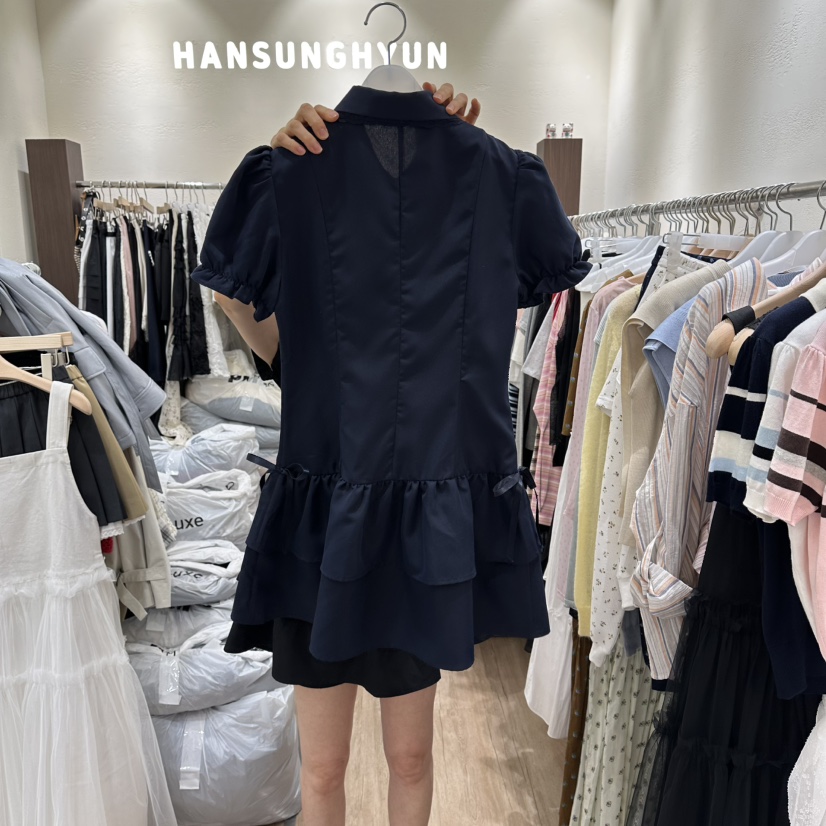 HANSUNGHYUN韓國直郵女士新品推薦26春夏時尚熱賣人氣連衣裙HANSUNGHYUN連衣裙