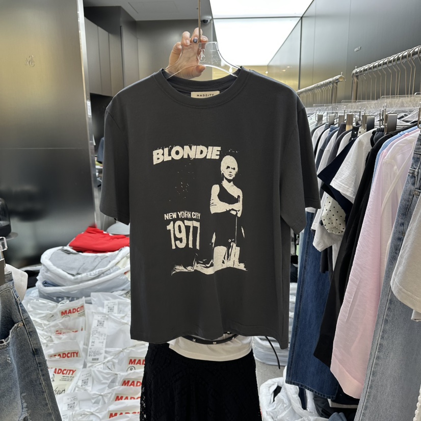 MADCITY/SAGAFURS韓國代購女士新品休閑推薦26春夏職業T恤MADCITY/SAGAFURST恤圖色2