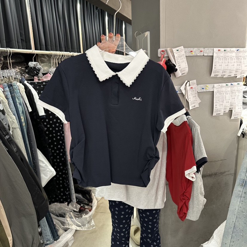 MOMAZU韓國直郵實拍女裝新款職業人氣26春夏推薦時尚熱賣T恤MOMAZUT恤圖色2