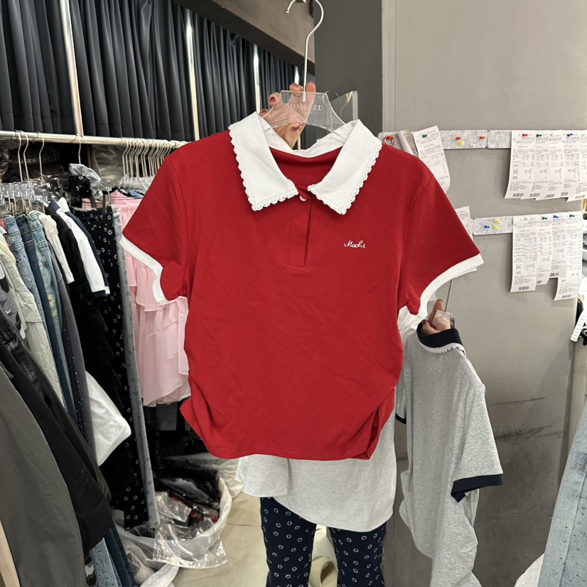 MOMAZU韓國直郵實拍女裝新款職業人氣26春夏推薦時尚熱賣T恤MOMAZUT恤圖色3