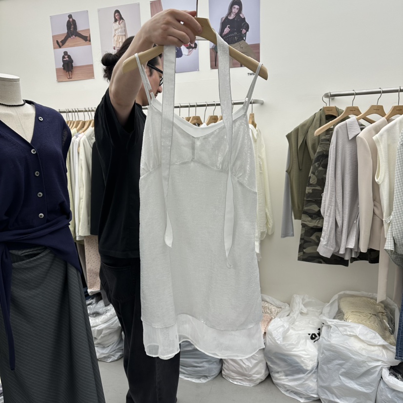 TWELVE韓國直郵實拍女裝新款推薦26春夏休閑連衣裙含脖帶TWELVE連衣裙圖色2