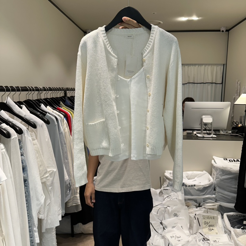 RE STOCK韓國東大門代購女士新款時尚熱賣針織衫不含內搭RE STOCK針織衫圖色1