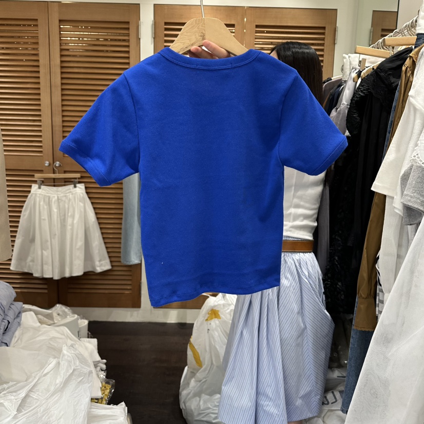 TRES BIEN韓國東大門代購女士新品時尚26春夏熱賣T恤棉質TRES BIENT恤