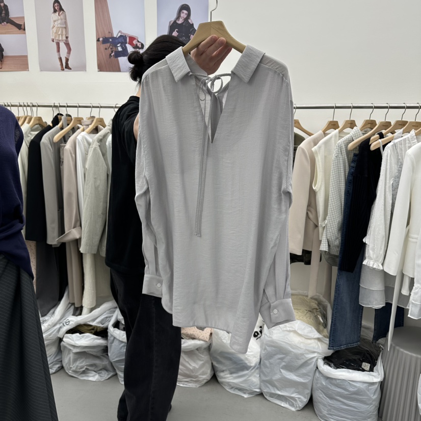 TWELVE韓國東大門直郵女裝新品職業休閑熱賣人氣襯衫蕾絲衫TWELVE襯衫/蕾絲衫