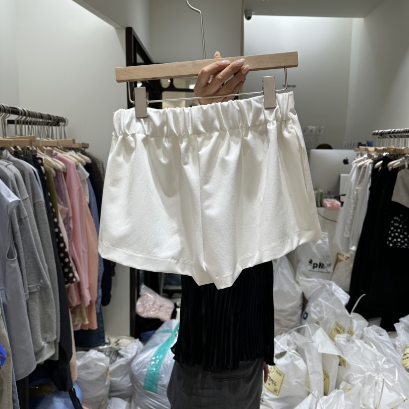 THEMORYPARK韓國直郵實拍女裝新品26春夏休閑職業推薦短褲THE MORY PARK短褲