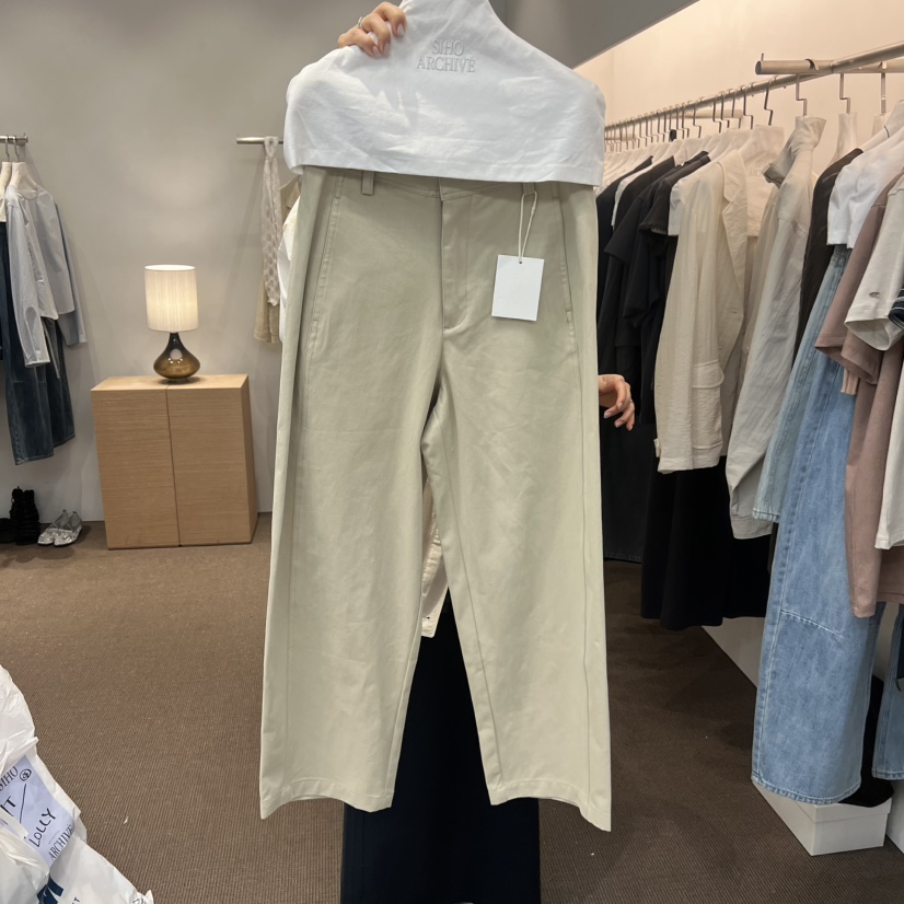 SIHO ARCHIVE韓國東大門代購女士新品26春夏職業熱賣休閑褲SIHO ARCHIVE休閑褲圖色2