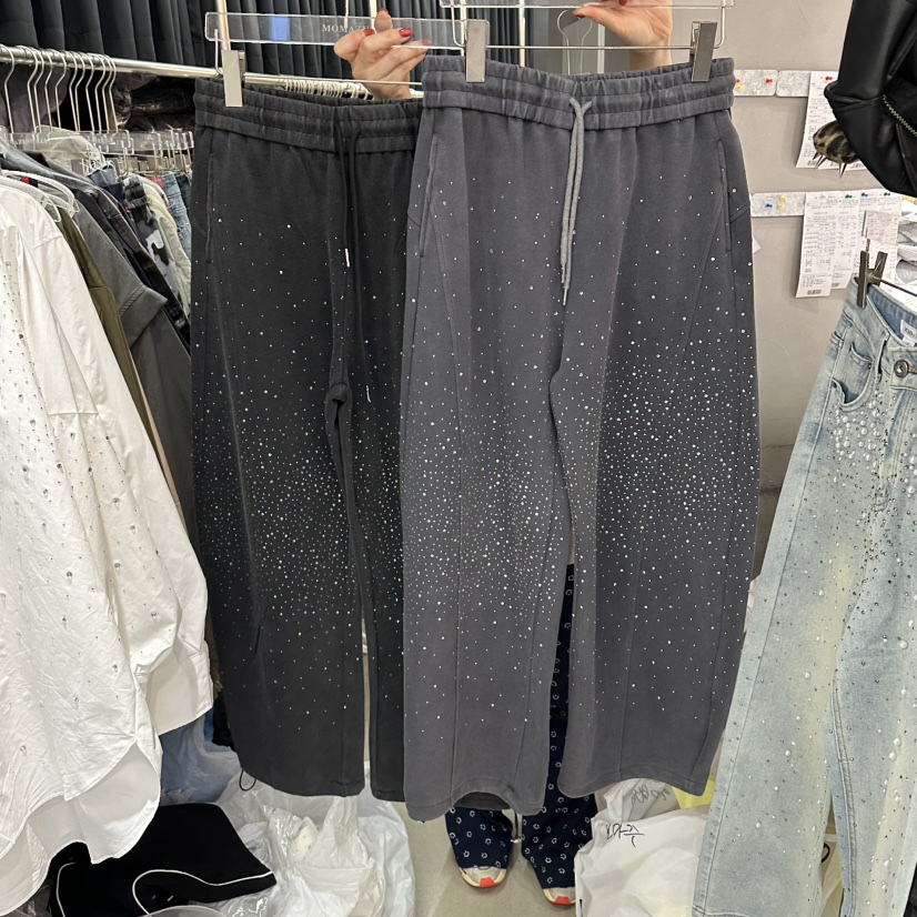 MOMAZU韓國東大門直郵女裝新款時尚推薦休閑職業休閑褲水洗MOMAZU休閑褲