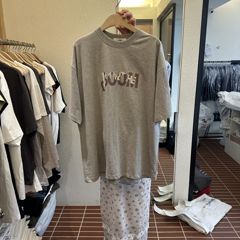 CHOI-L韓國東大門代購女裝新品推薦人氣時尚休閑熱賣T恤CHOIT恤圖色2