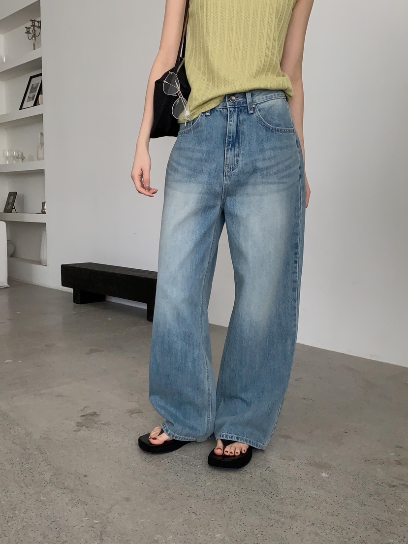 EOMPIT東大門直郵女士新品熱賣休閑職業時尚真品推薦牛仔褲EOMPIT牛仔褲