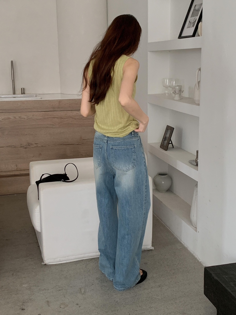 EOMPIT東大門直郵女士新品熱賣休閑職業時尚真品推薦牛仔褲EOMPIT牛仔褲