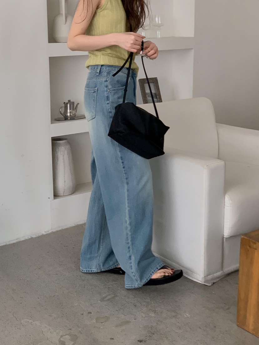 EOMPIT東大門直郵女士新品熱賣休閑職業時尚真品推薦牛仔褲EOMPIT牛仔褲