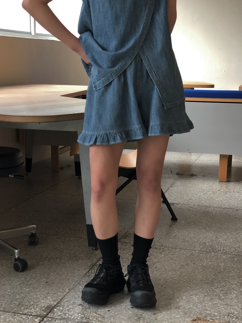 ONDO-P韓國代購女士新品熱賣推薦休閑時尚人氣短褲荷葉邊ONDO-P短褲圖色2