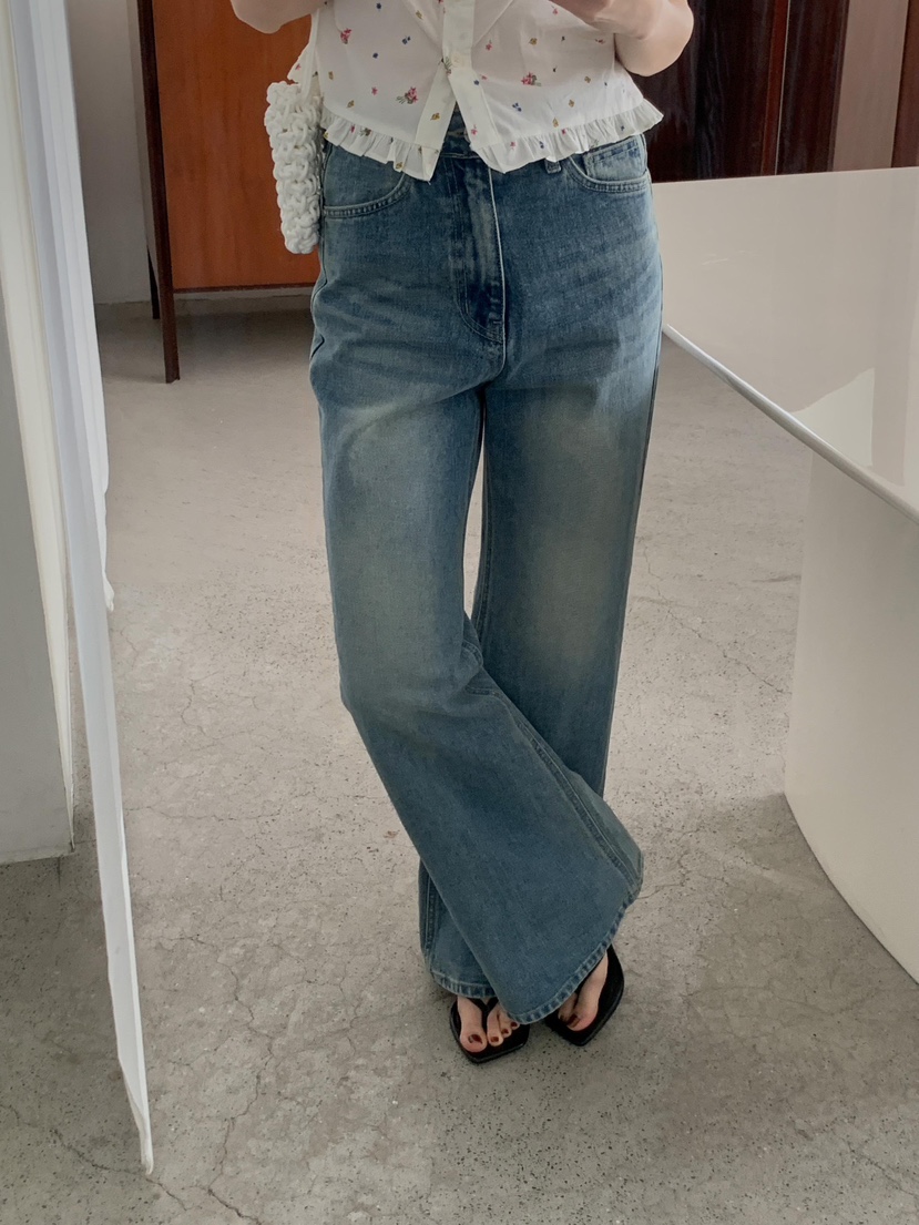 EOMPIT東大門直郵女裝新款熱賣人氣26春夏推薦職業牛仔褲EOMPIT牛仔褲