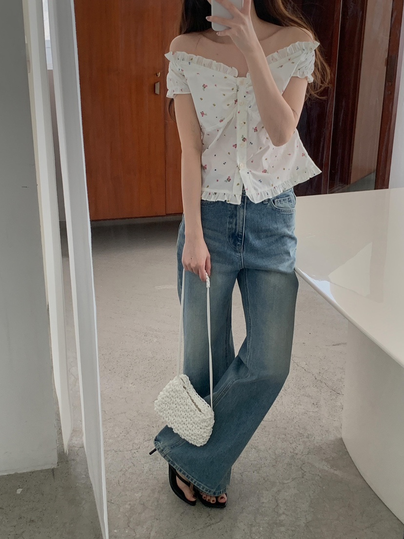 EOMPIT東大門直郵女裝新款熱賣人氣26春夏推薦職業牛仔褲EOMPIT牛仔褲