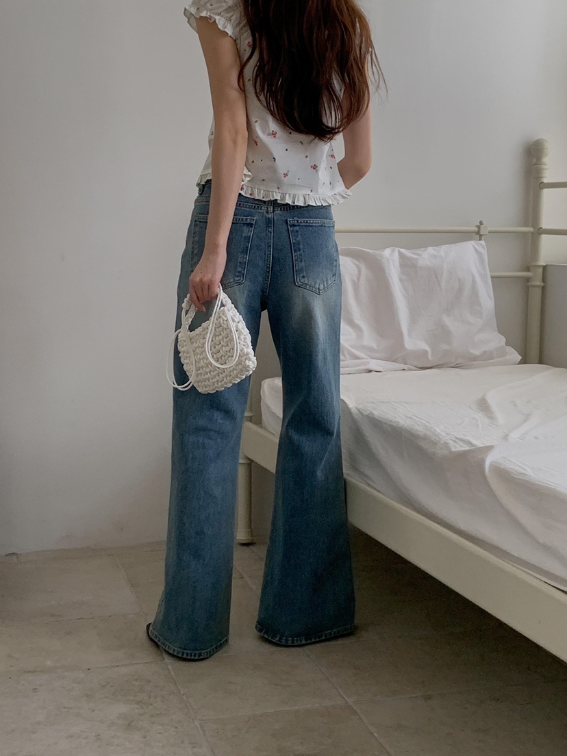 EOMPIT東大門直郵女裝新款熱賣人氣26春夏推薦職業牛仔褲EOMPIT牛仔褲