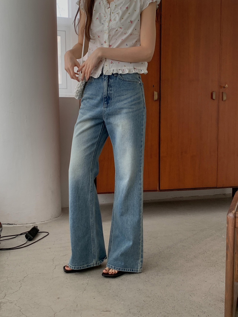 EOMPIT東大門直郵女裝新款熱賣人氣26春夏推薦職業牛仔褲EOMPIT牛仔褲