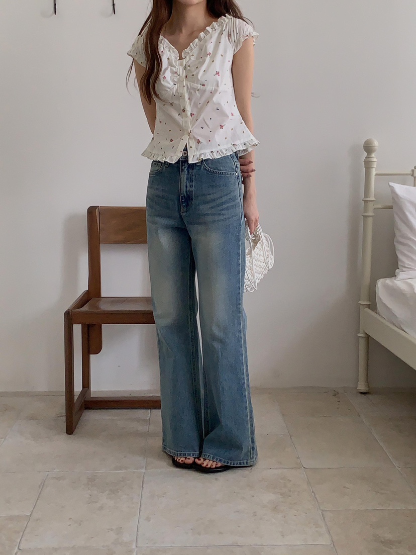 EOMPIT東大門直郵女裝新款熱賣人氣26春夏推薦職業牛仔褲EOMPIT牛仔褲